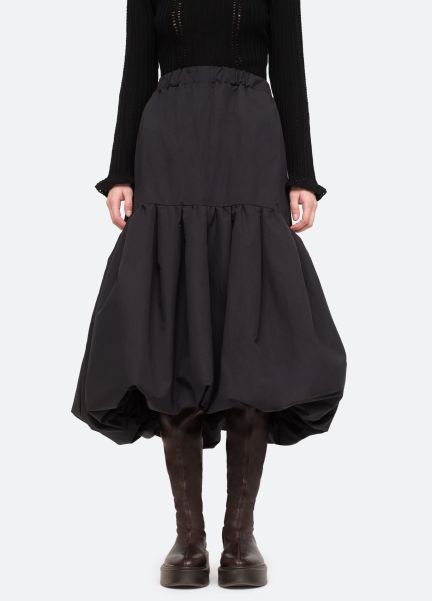 Sea New York Bottoms Women Macie Skirt Black Long-Lasting