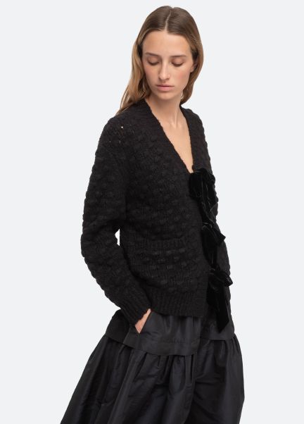 Sweaters Black|Camel Sea New York Women Teresa L/S Cardigan Sale