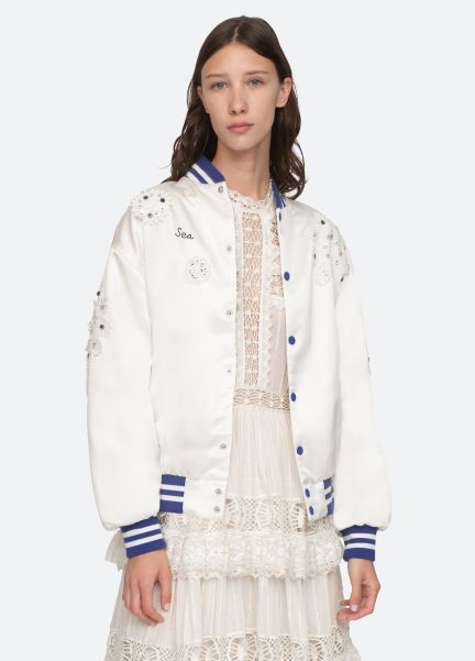 Women Betina Jacket Sea New York Outerwear Flash Sale White
