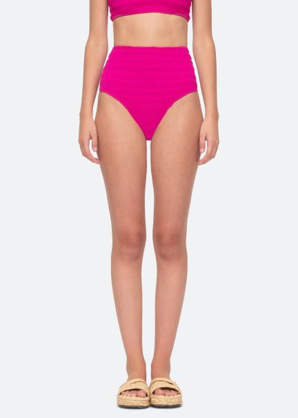 Sea New York Berry Women Core Bikini Bottom Swimwear Unbelievable Discount