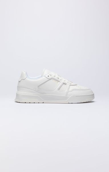 Sik Silk Men Trainers White Low-Top Court Trainer