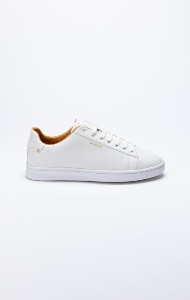 Sik Silk White Low-Top Casual Trainer Trainers Women